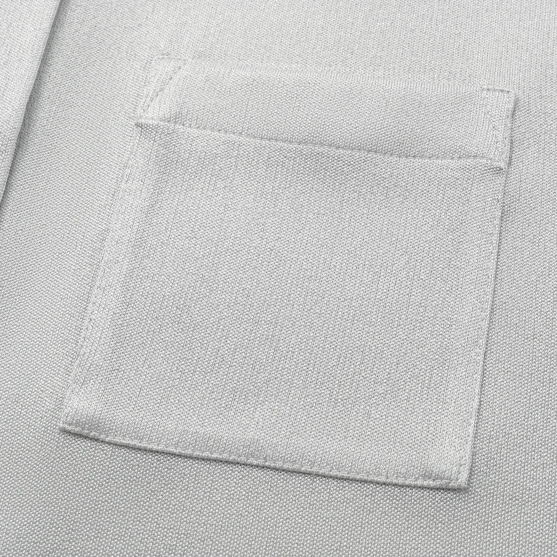 'Easy Go Chic' Acetate Oversized Shirt - Silver