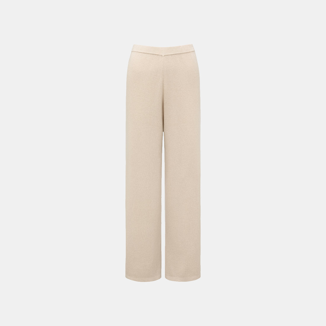 "Summer Diary" Cool Triacetate Cashmere Knit Pants - Halo