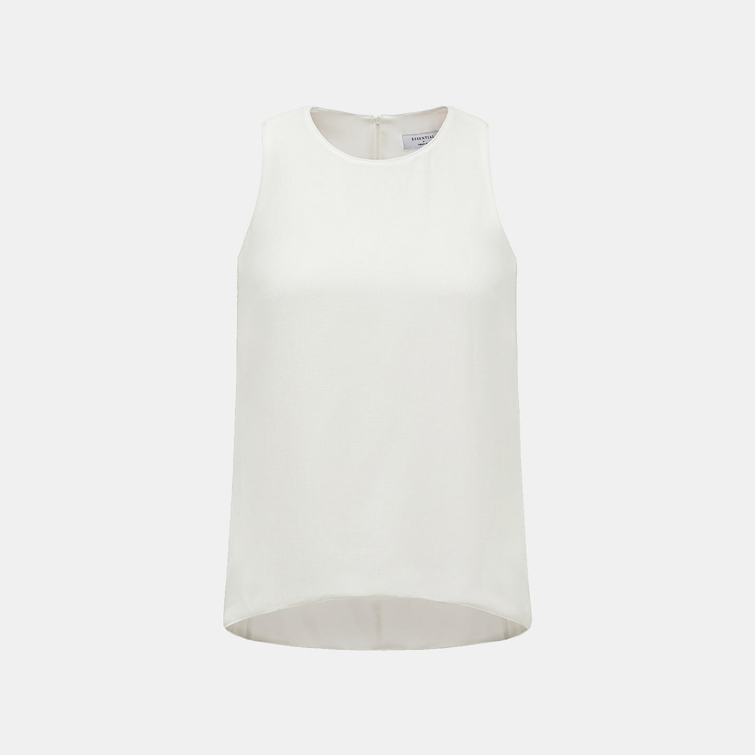 copy-copy-“By Inch.” Extremely Silky Nude Satin Slim Bra Top—Relaxed Gray