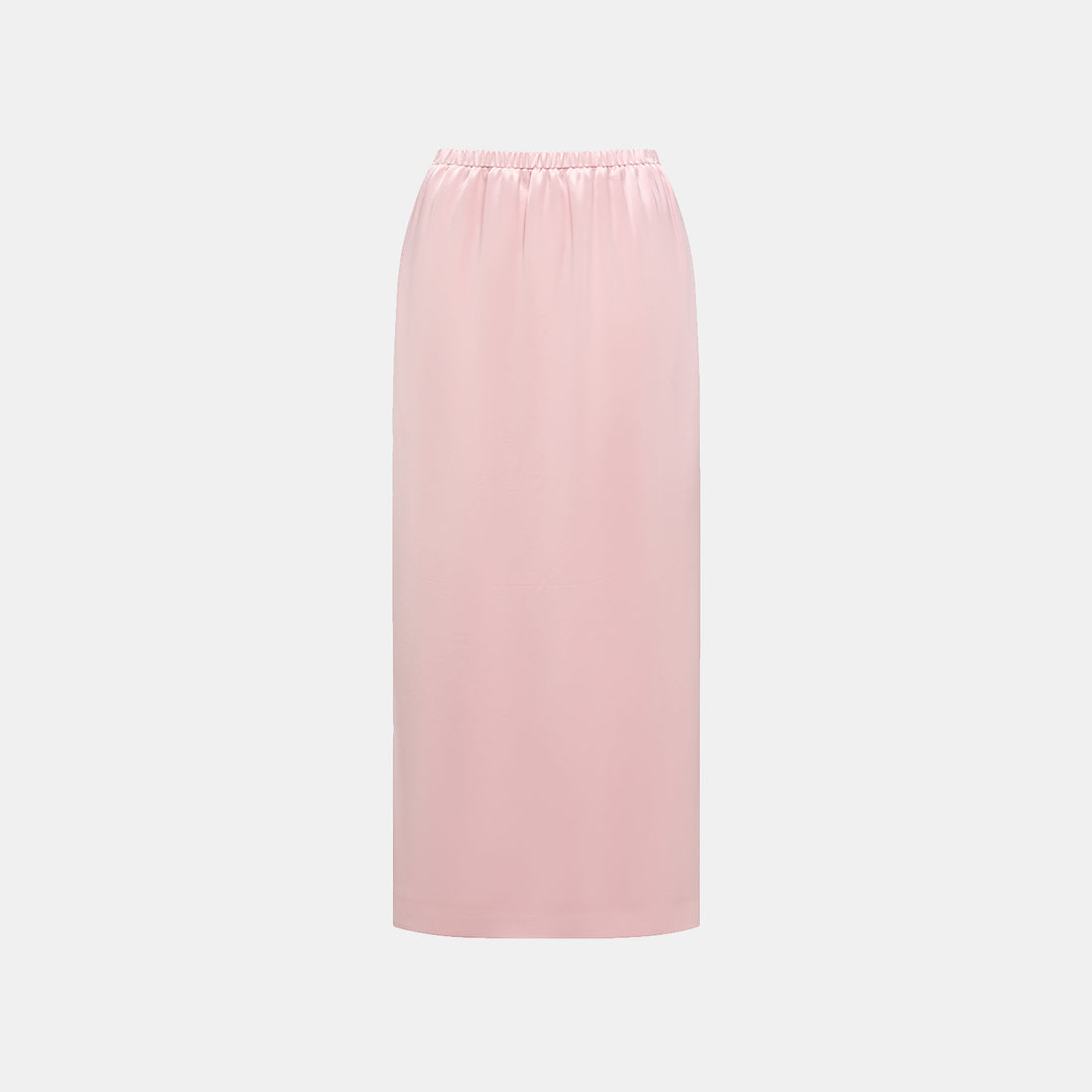 “Easy Go Chic.” Satin Acetate Lounge Suit—Pink