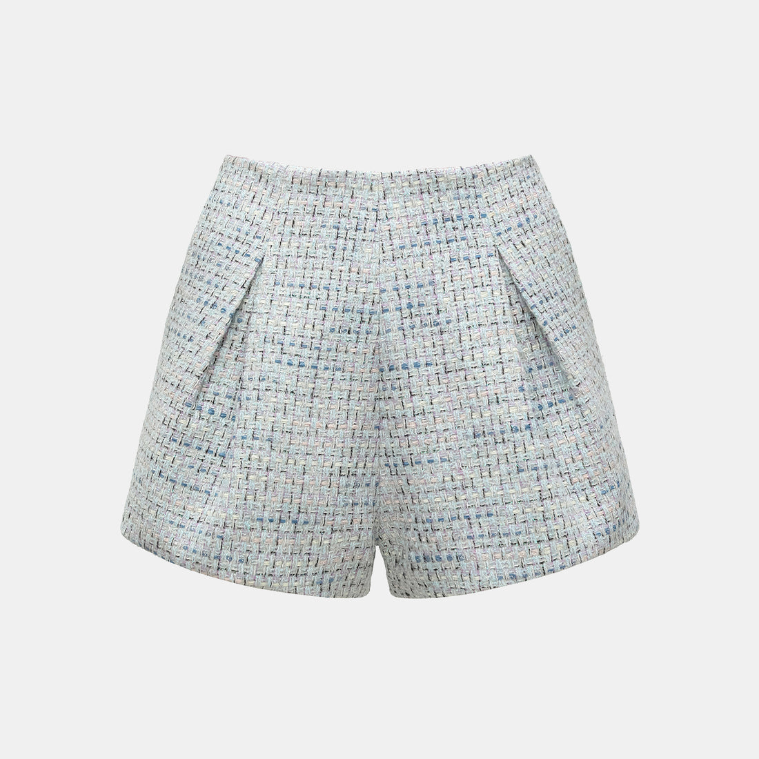 "Chelsea Citywalk." Tweed Shorts—Mojito