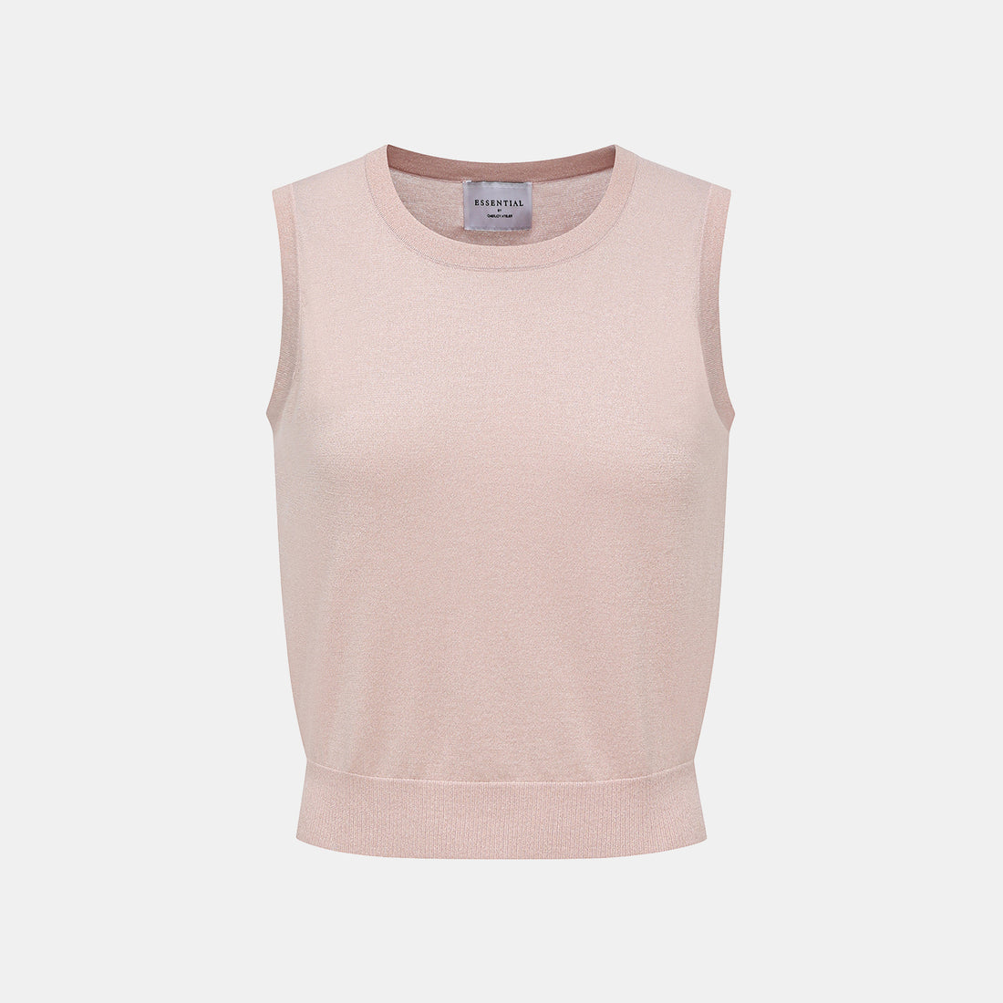 "Summer Diary" Cool Triacetate Cashmere Knit Vest—LOVE