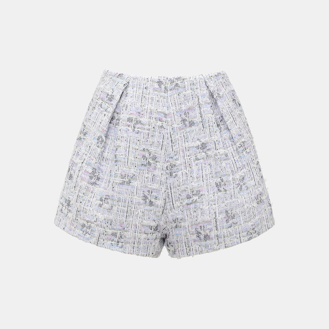 "Arcade of CherJoy Atelier." French Summer Lightweight Tweed Shorts