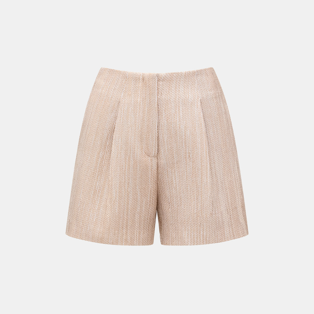 "Weekend at Monaco." Spanish Light Tweed Shorts