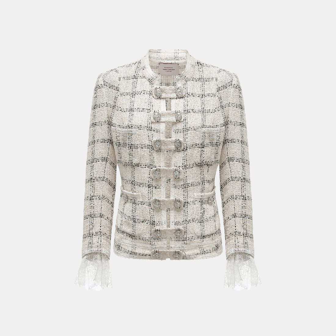 "Breeze boucle" British top light tweed No.9 jacket—Gin Tonic
