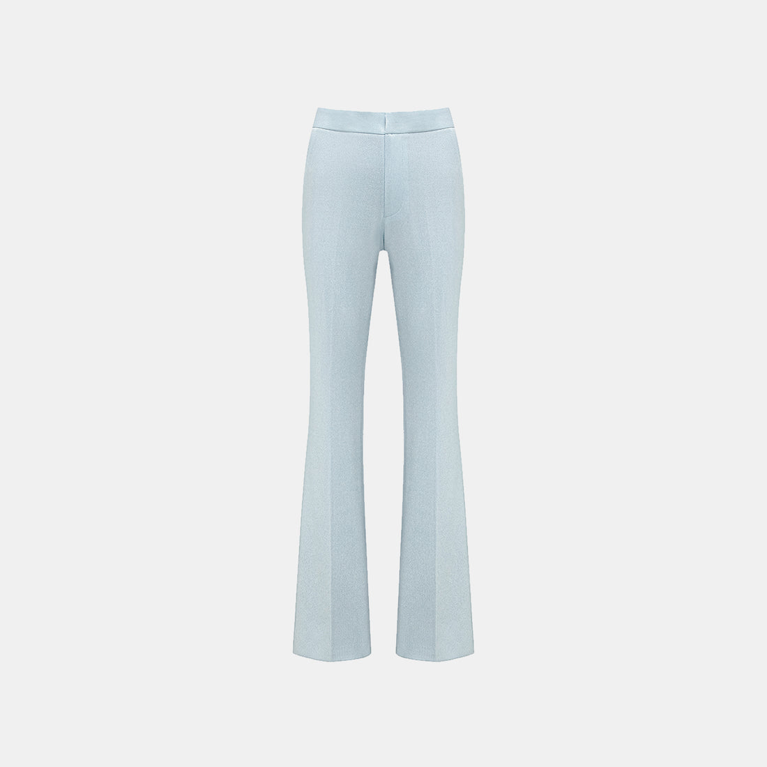 'Easy Go Chic' acetate jersey flared pants - light blue