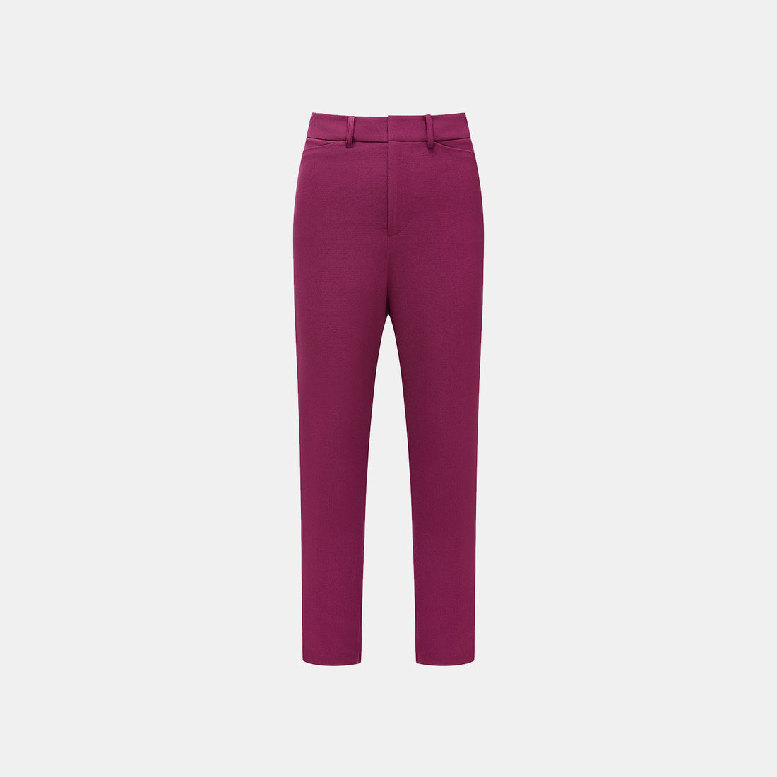 "Westminster Weekdays" Luxe Hemp Acetate Cropped Pants - Saignée