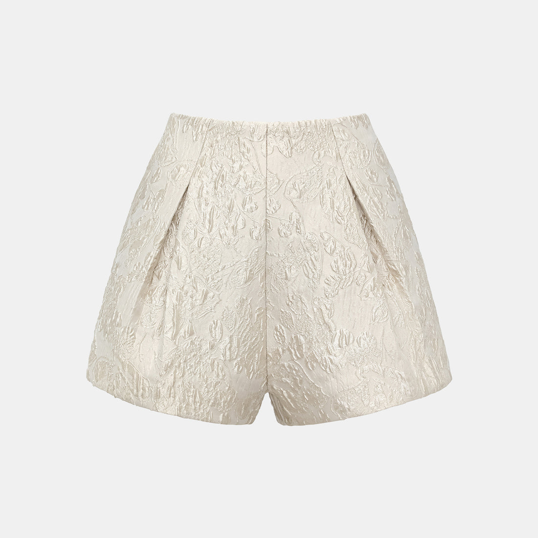 "Spring Outing" Jacquard Shorts—Sunlight