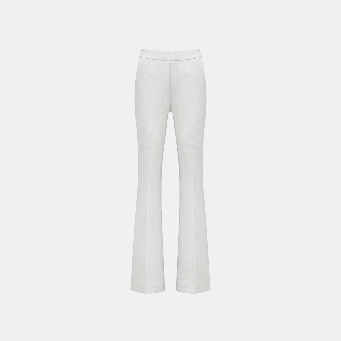 'Easy Go Chic' acetate jersey flared pants - Silver