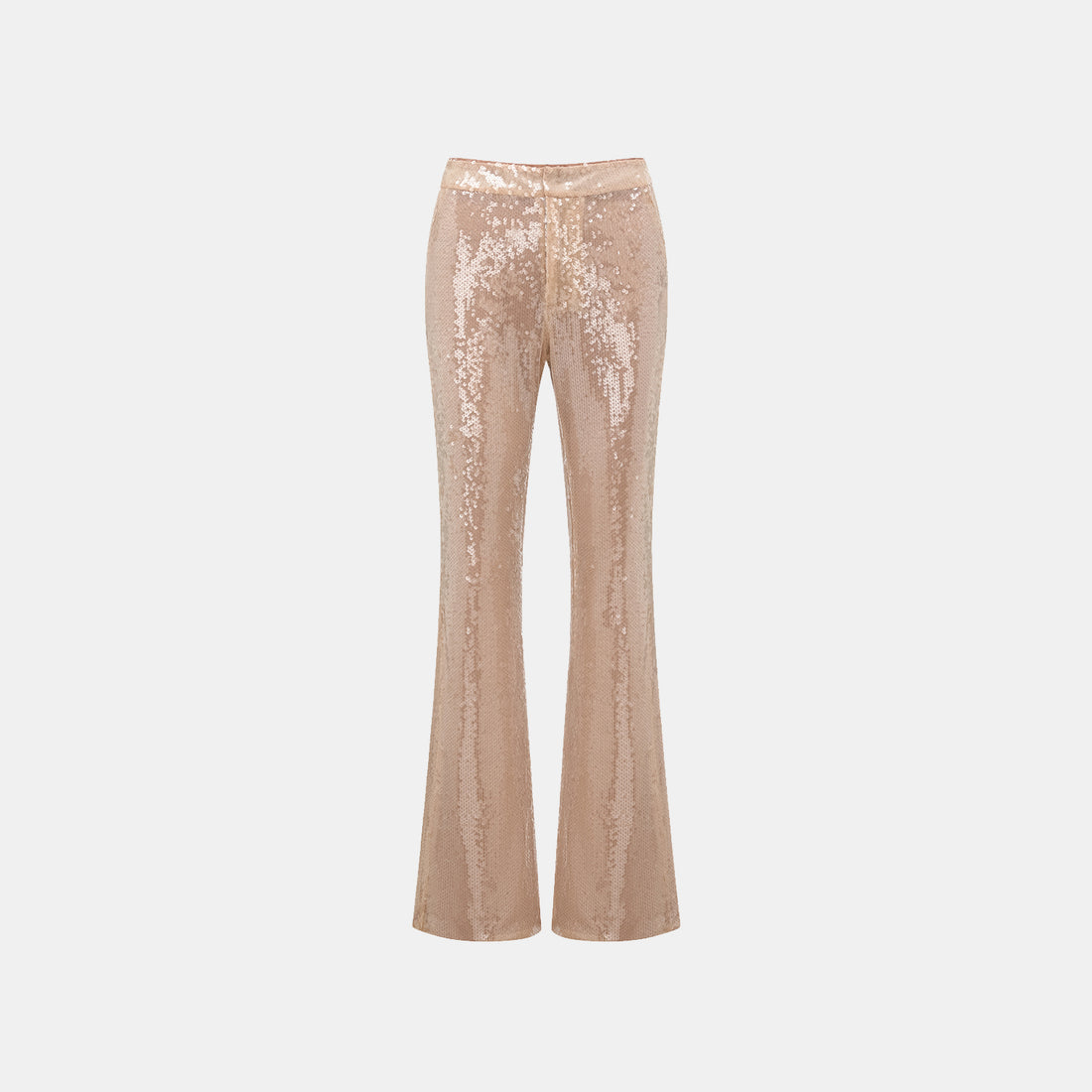 “Daytime Party.” Shimmering Flared Pants