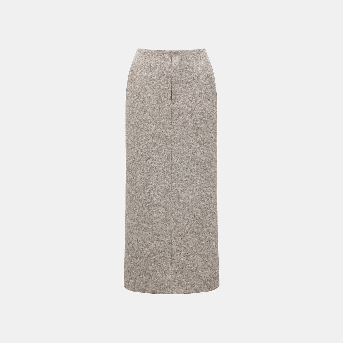 "Westminster Weekdays" Australian Wool Pencil Skirt - Grey