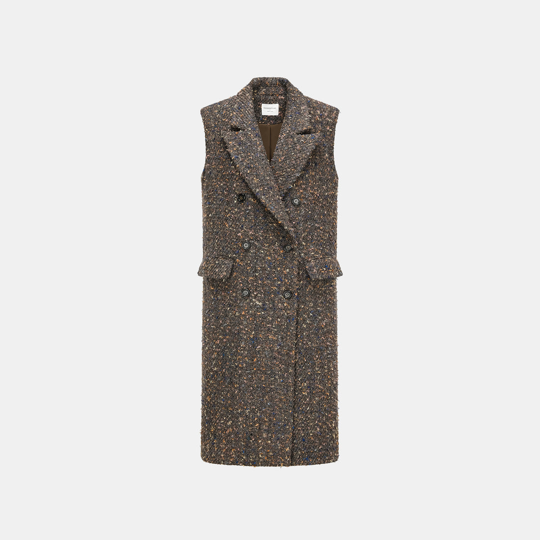 "Westminster Weekdays" Wool Suit Vest - Long