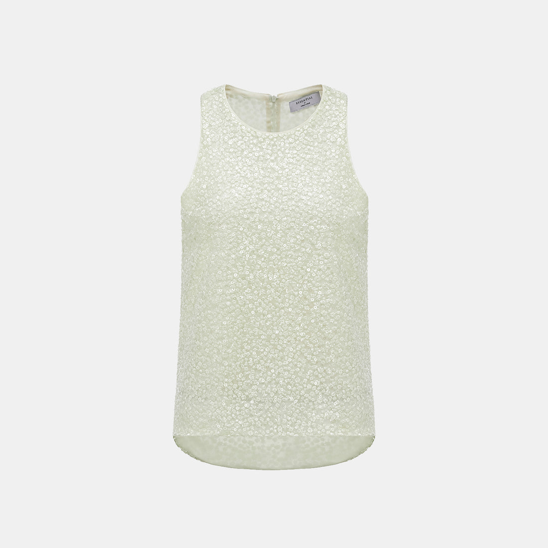 copy-copy-“By Inch.” Extremely Silky Nude Satin Slim Bra Top—Relaxed Gray