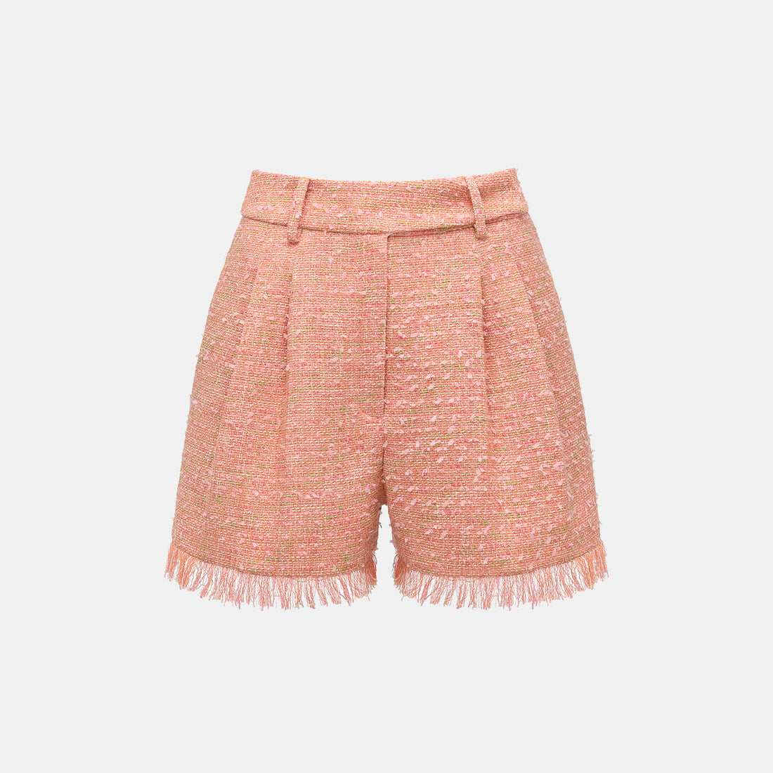 "Chelsea tea time" Tweed Shorts—Summer Berry Delight