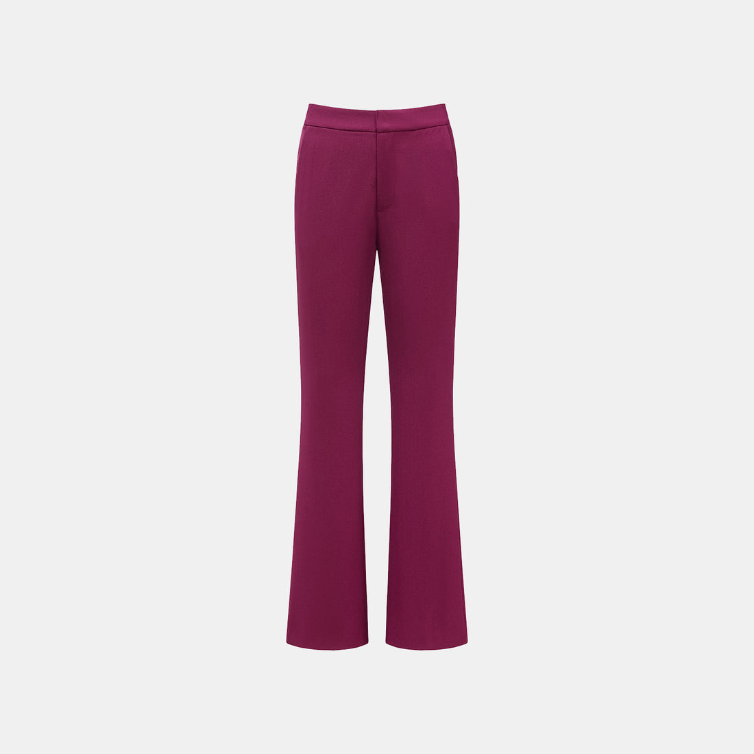 "Westminster Weekdays" Luxe Hemp Acetate Cropped Pants - Margaux