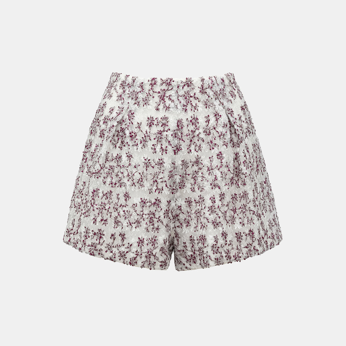 "Quiet Mastery." French top handmade workshop special craft lace shorts