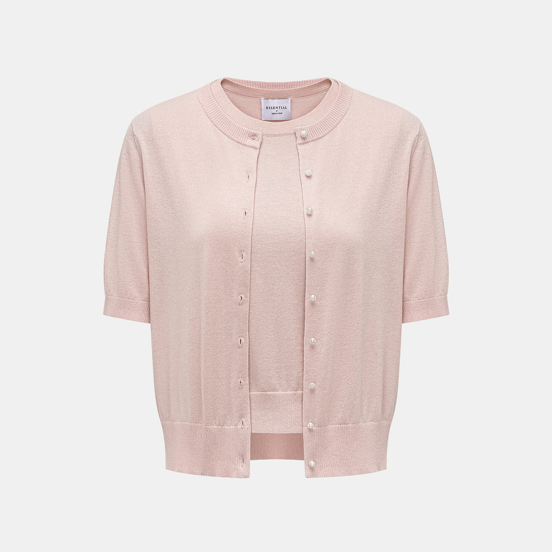 "Summer Diary" Cool Triacetate Cashmere Knit Vest—LOVE