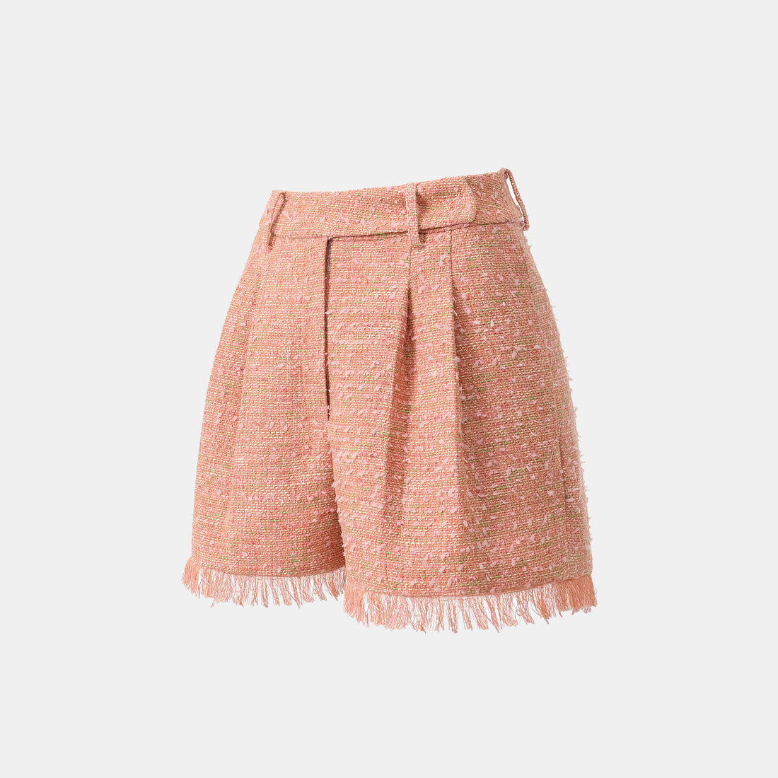 "Chelsea tea time" Tweed Shorts—Summer Berry Delight