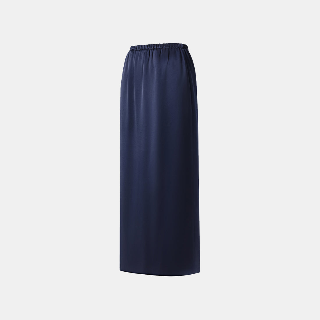 “Easy Go Chic.” Satin Acetate Leisure Suit—Blue