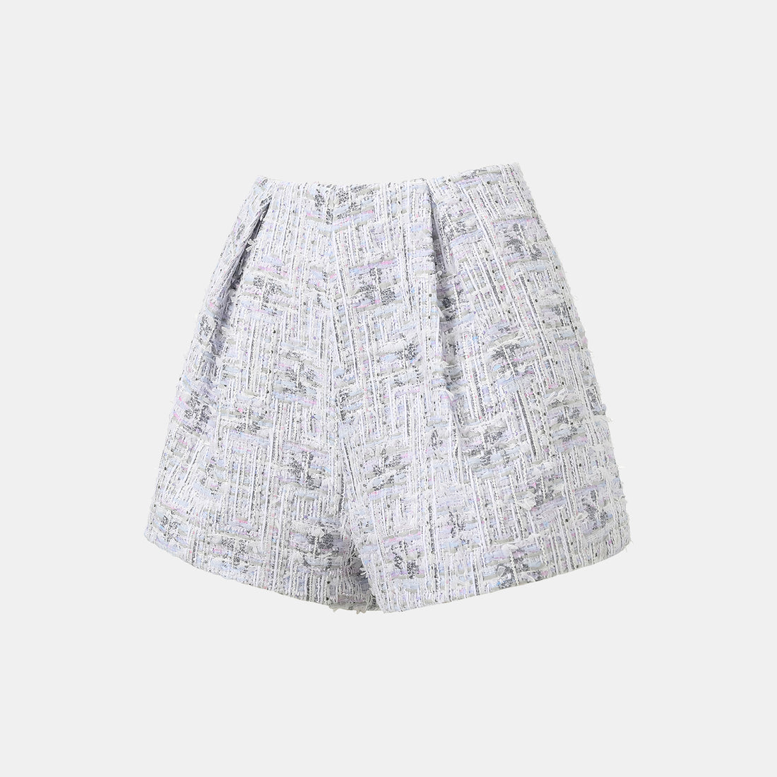 "Arcade of CherJoy Atelier." French Summer Lightweight Tweed Shorts