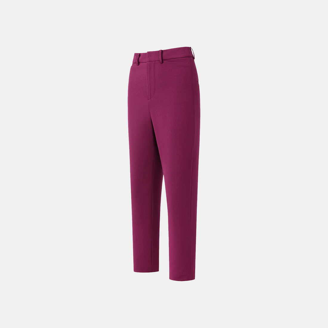 "Westminster Weekdays" Luxe Hemp Acetate Cropped Pants - Saignée