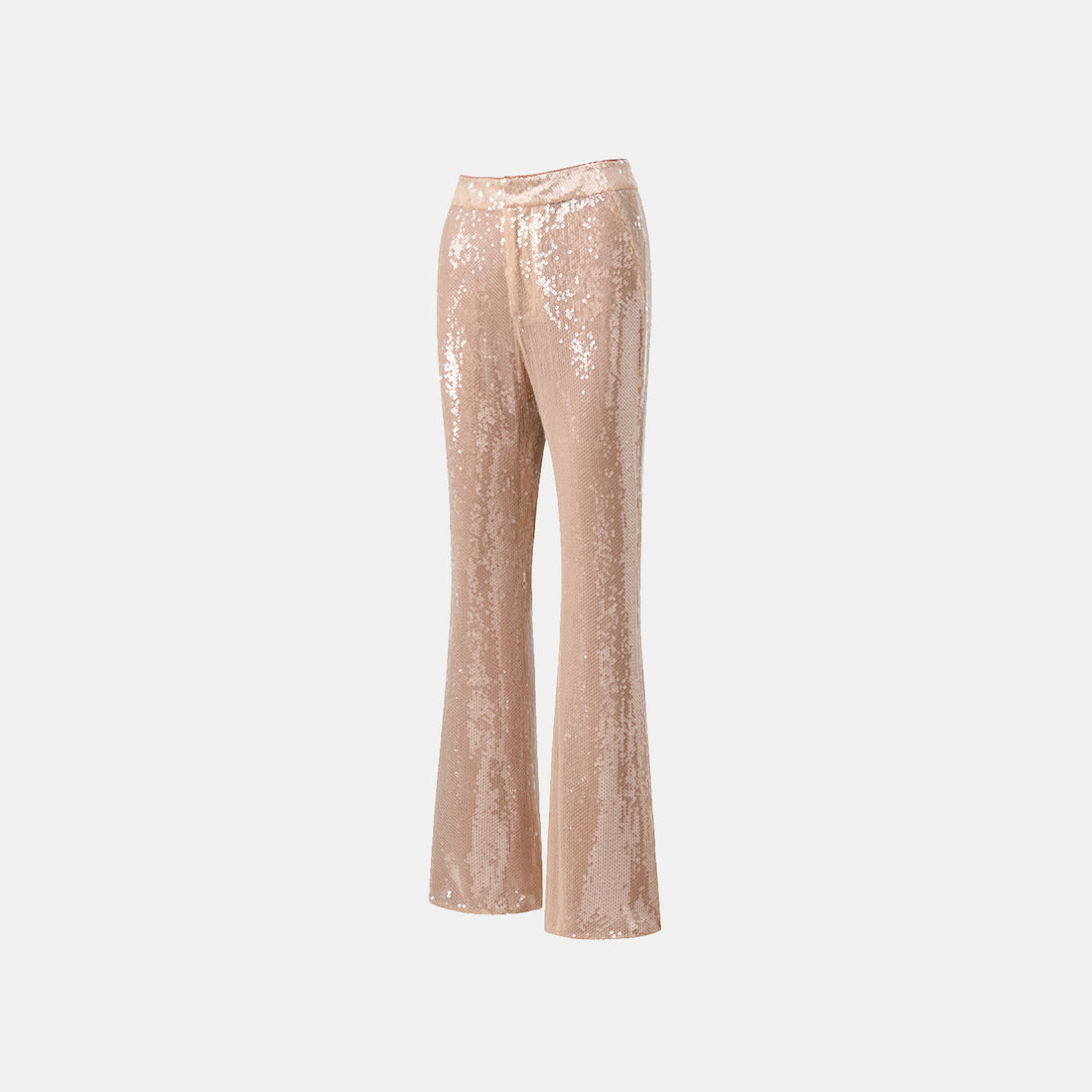 “Daytime Party.” Shimmering Flared Pants