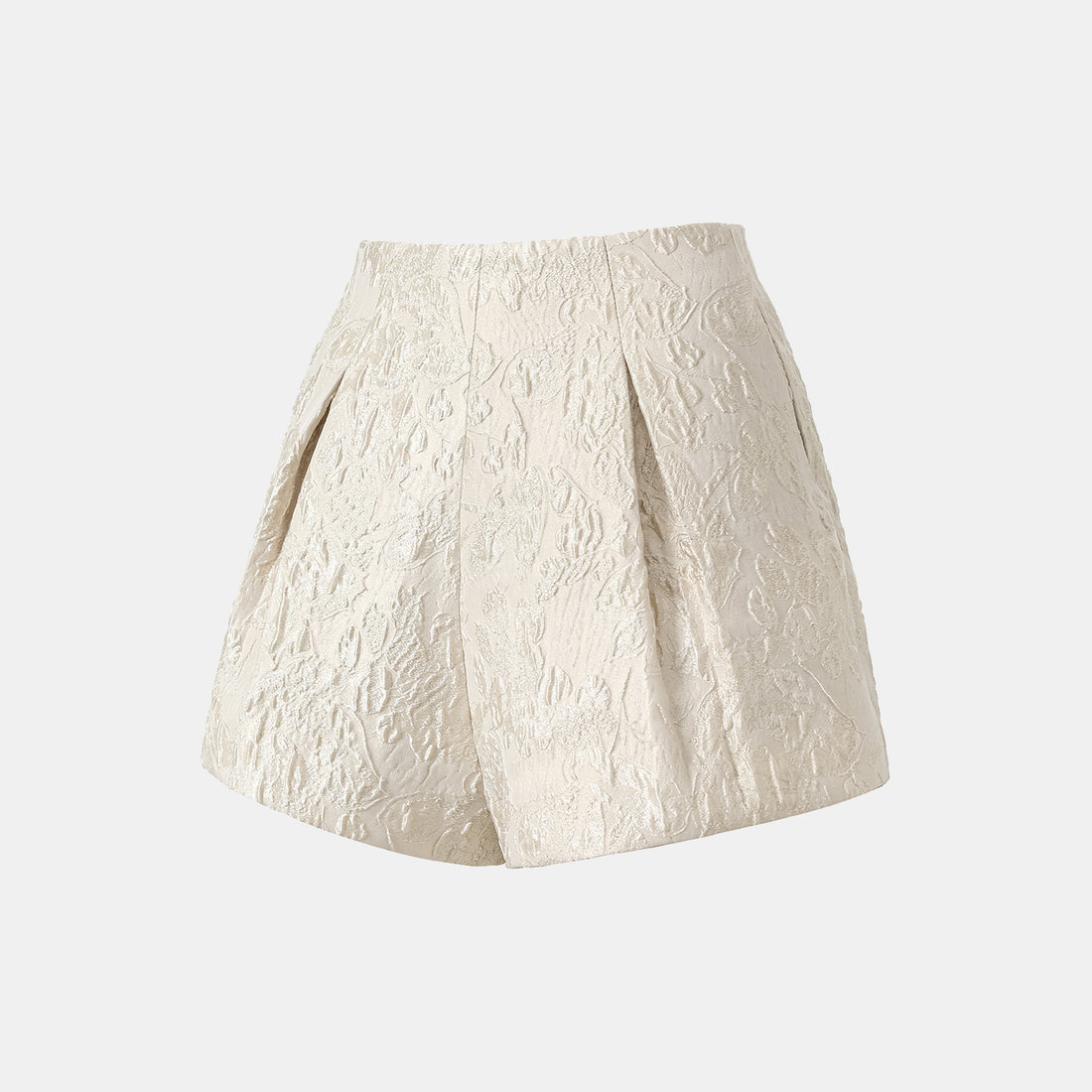 "Spring Outing" Jacquard Shorts—Sunlight
