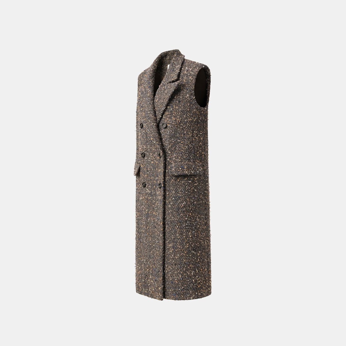 "Westminster Weekdays" Wool Suit Vest - Long