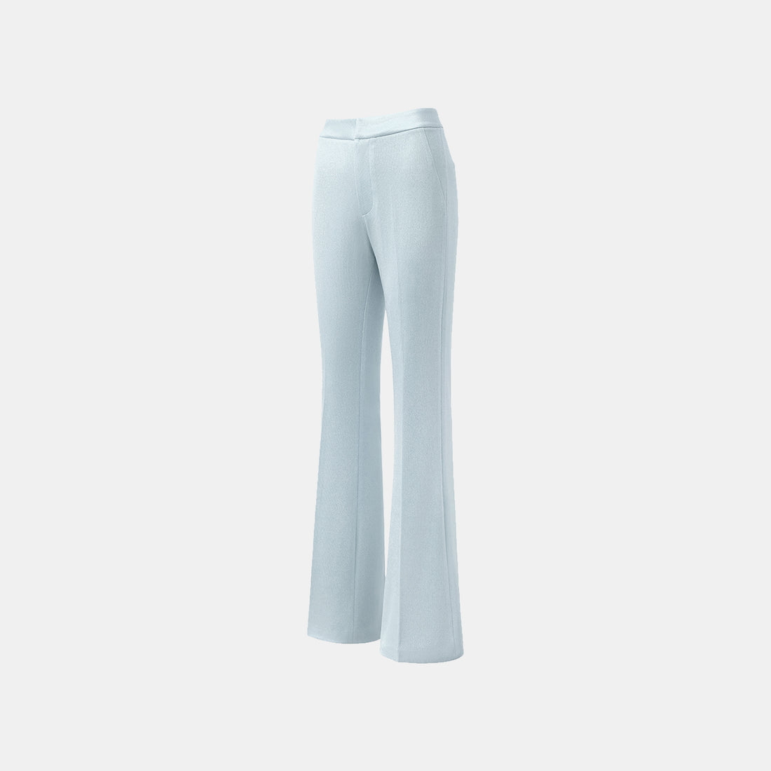 'Easy Go Chic' acetate jersey flared pants - light blue