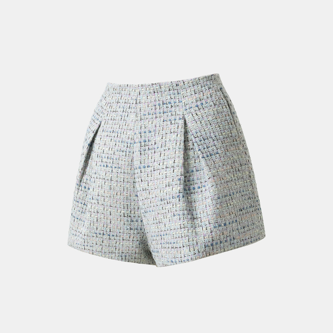 "Chelsea Citywalk." Tweed Shorts—Mojito