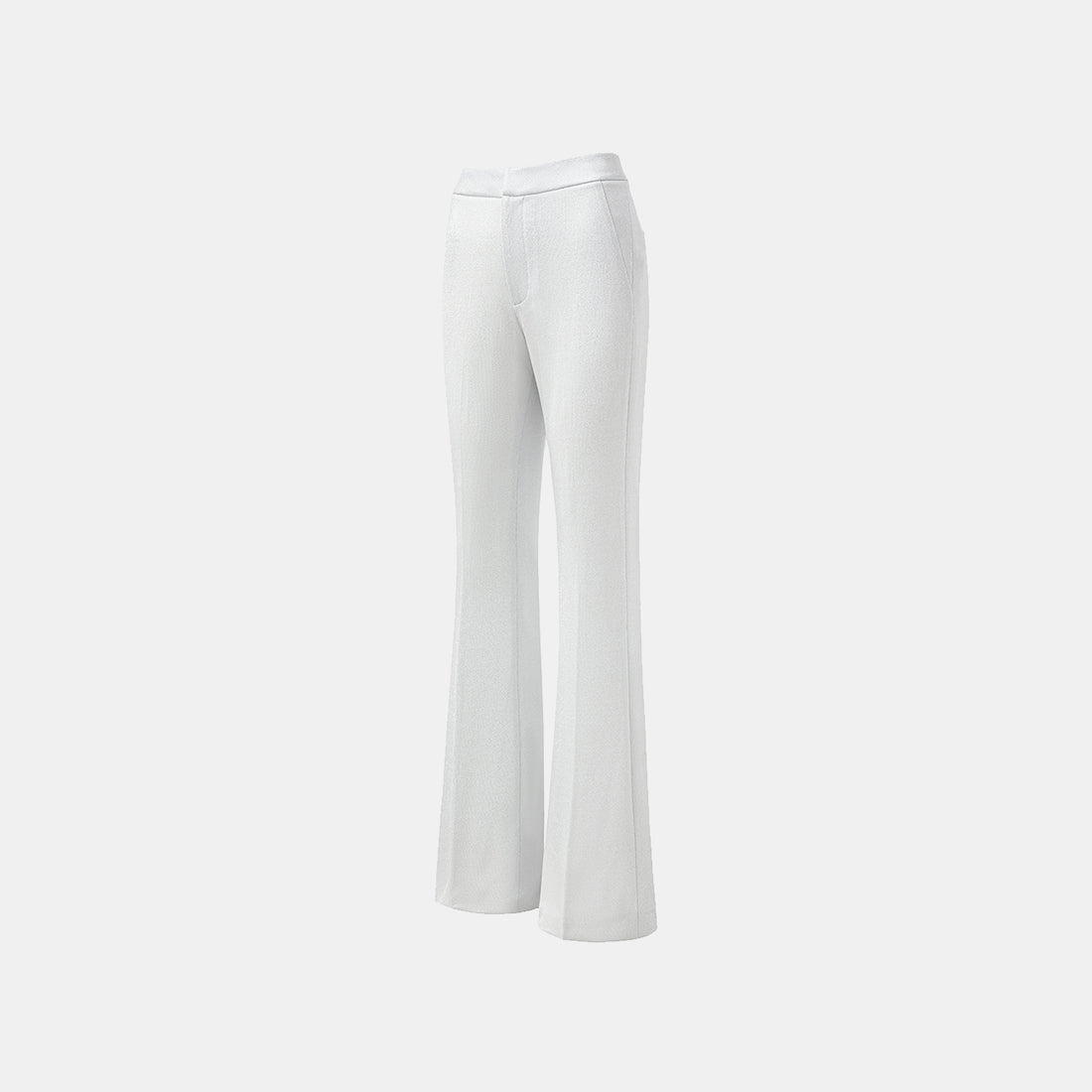 'Easy Go Chic' acetate jersey flared pants - Silver