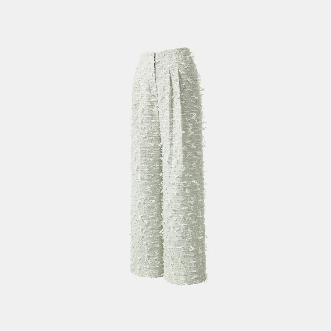 "Spring" Lightweight Tweed Wide Pants - Xiangzhu Late Spring