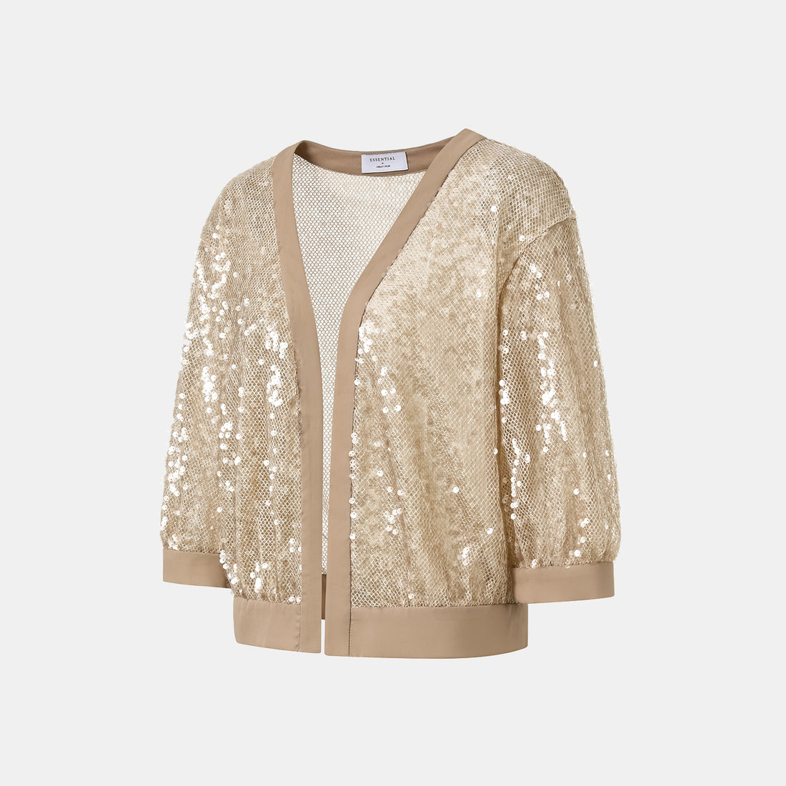 “Daytime Party.” Sparkling Knitted Jacket