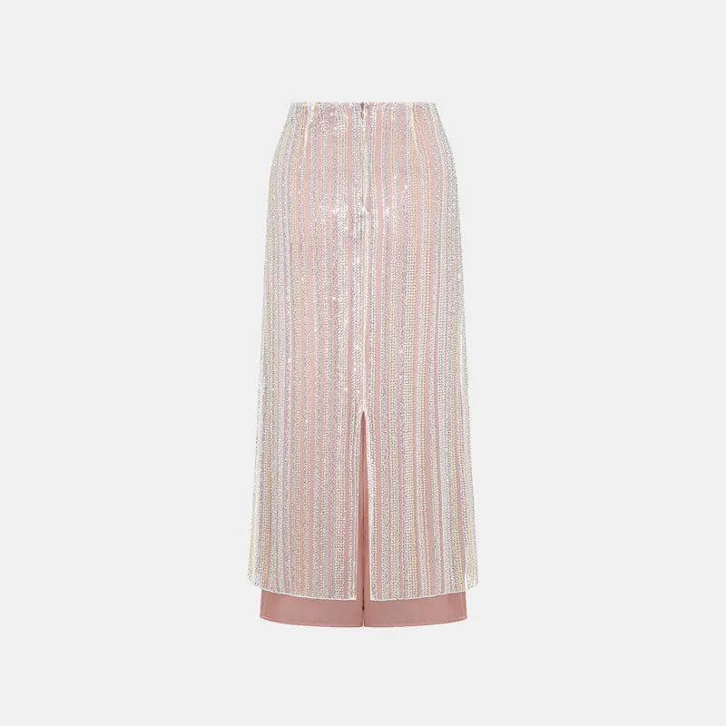 'Great Gatsby' beaded pencil skirt