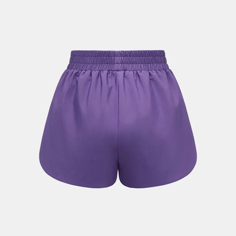 'Easy-go Chic' Shorts — Violet