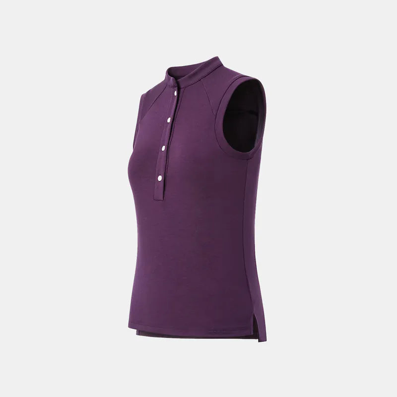 "Exquisite Daily" Ultra-soft Modal Vest - Grape Purple
