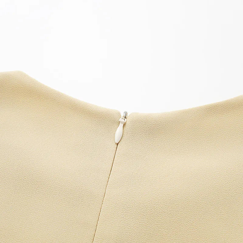 'Easy-Go Chic' Chiffon Tank Top — Sand