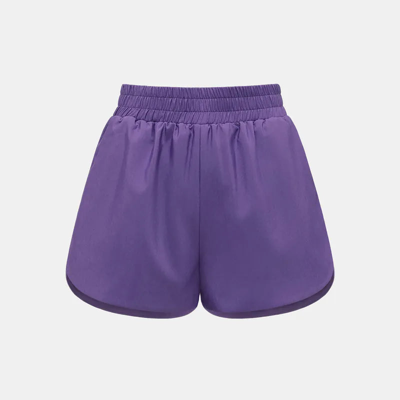 'Easy-go Chic' Shorts — Violet
