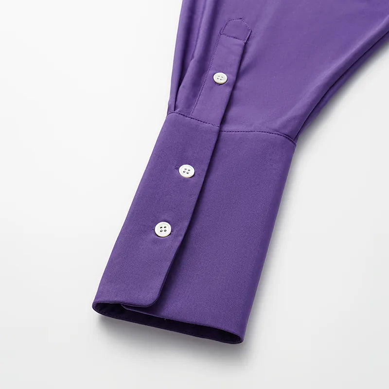 “Easy-go Chic” Loose Casual Dress — Violet