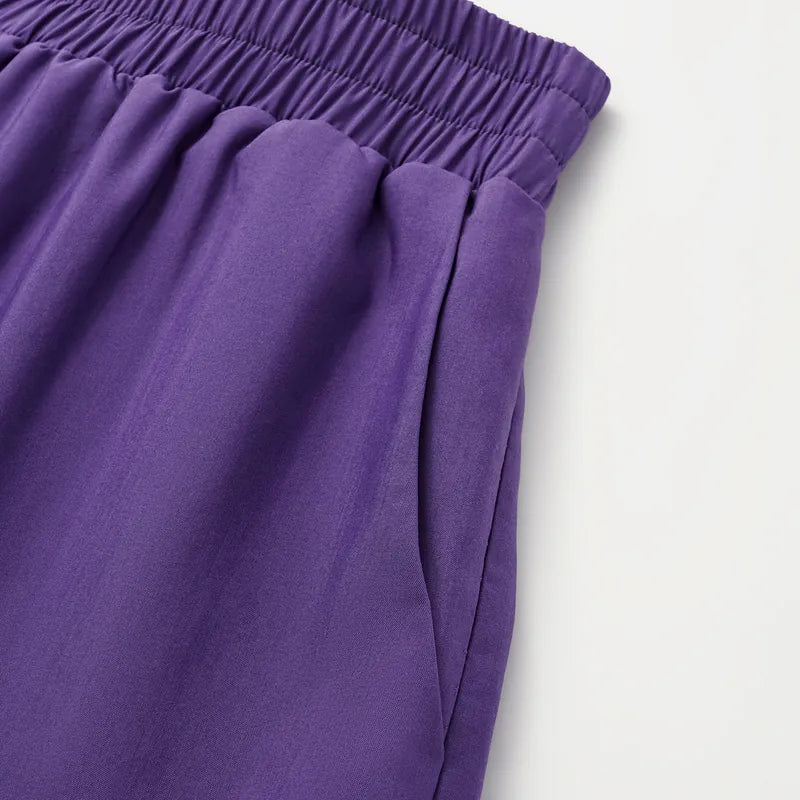 'Easy-go Chic' Shorts — Violet