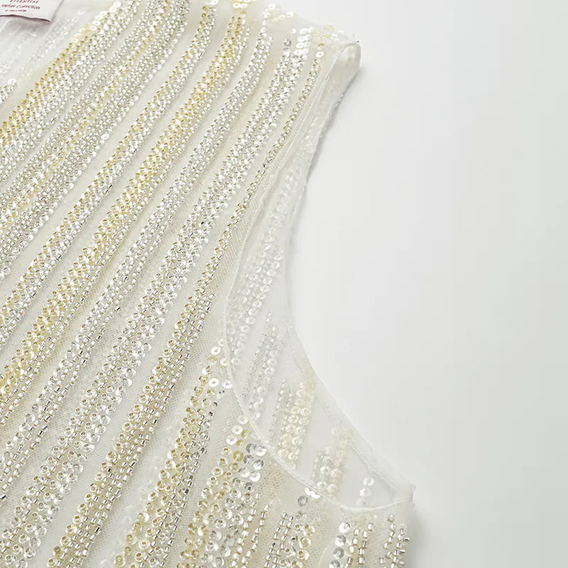 'Great Gatsby' beaded vest