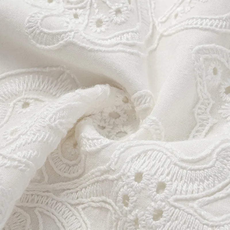 "Lazy and Pretty" Japanese 3D Lace Shirt
