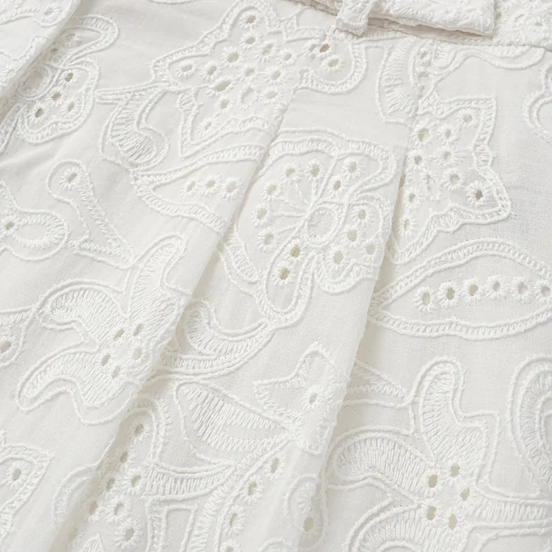 "Lazy and Pretty" Japanese 3D Lace Shorts