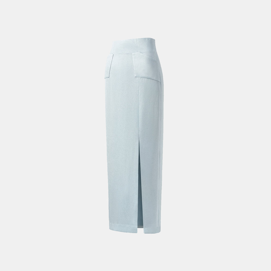 'Easy Go Chic' Acetate Pencil Skirt - Light Blue