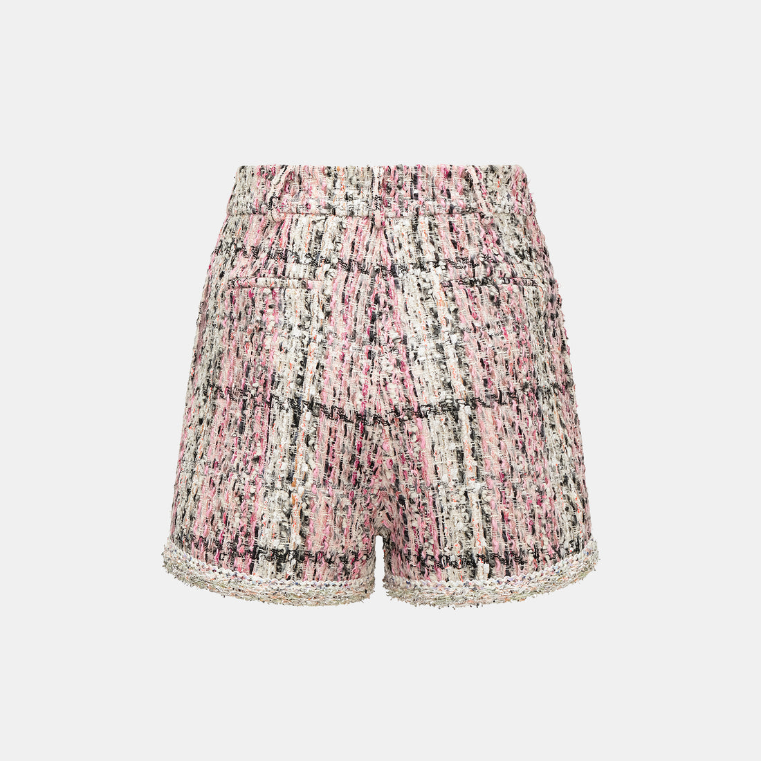 “Brunch at Ritz” Tweed Shorts—Ispahan
