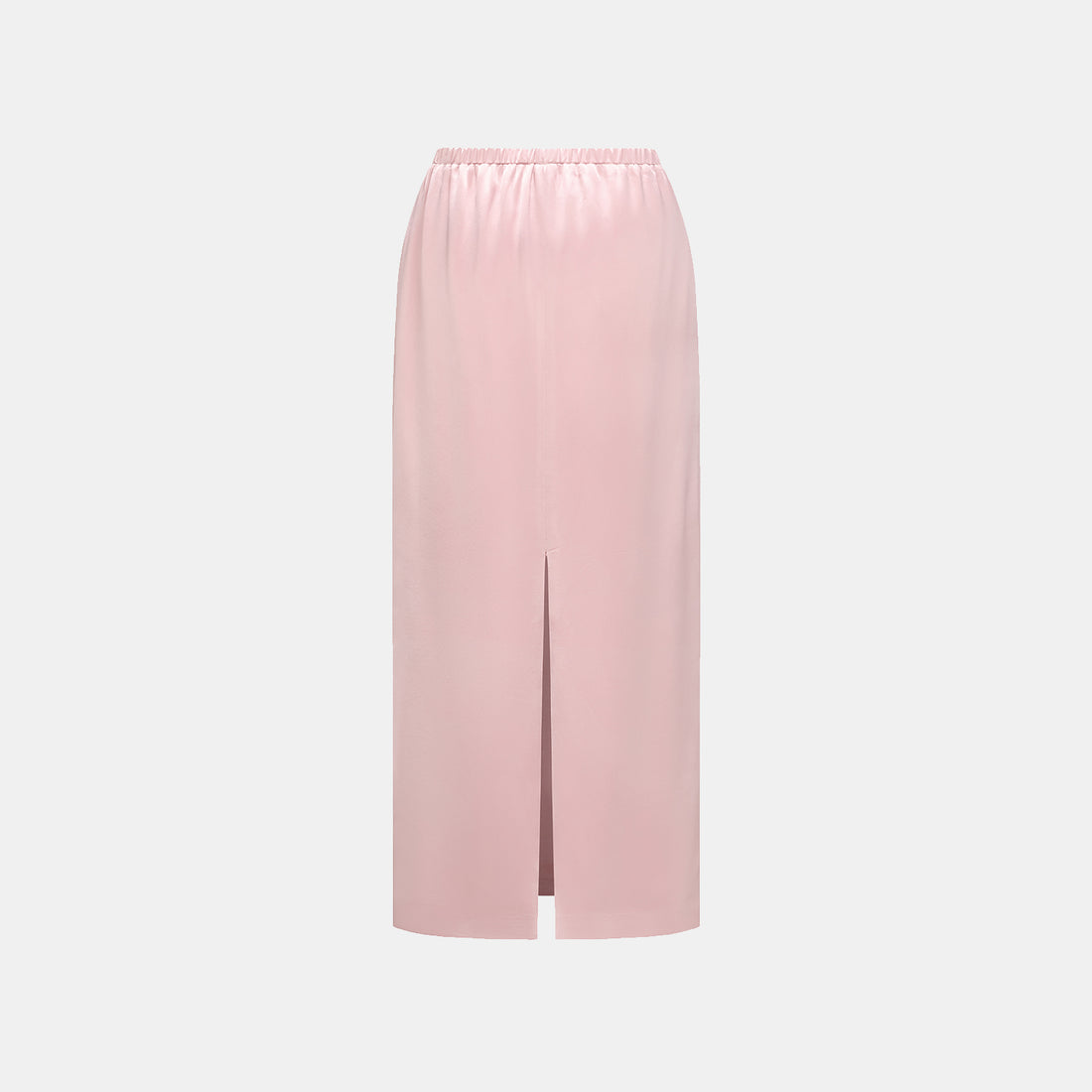 “Easy Go Chic.” Satin Acetate Lounge Suit—Pink
