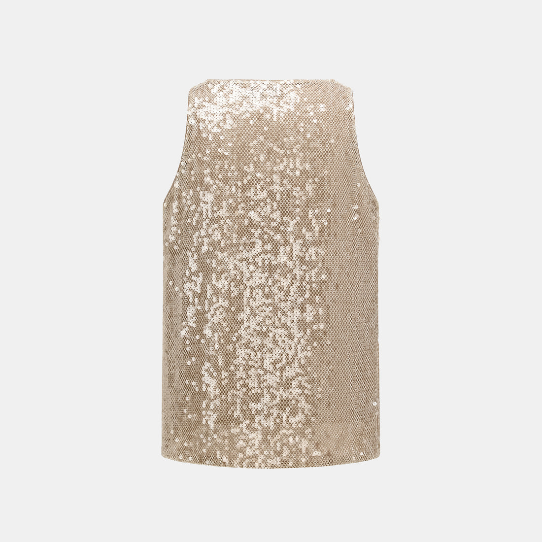 “Daytime Party.” Sparkling Knit Vest