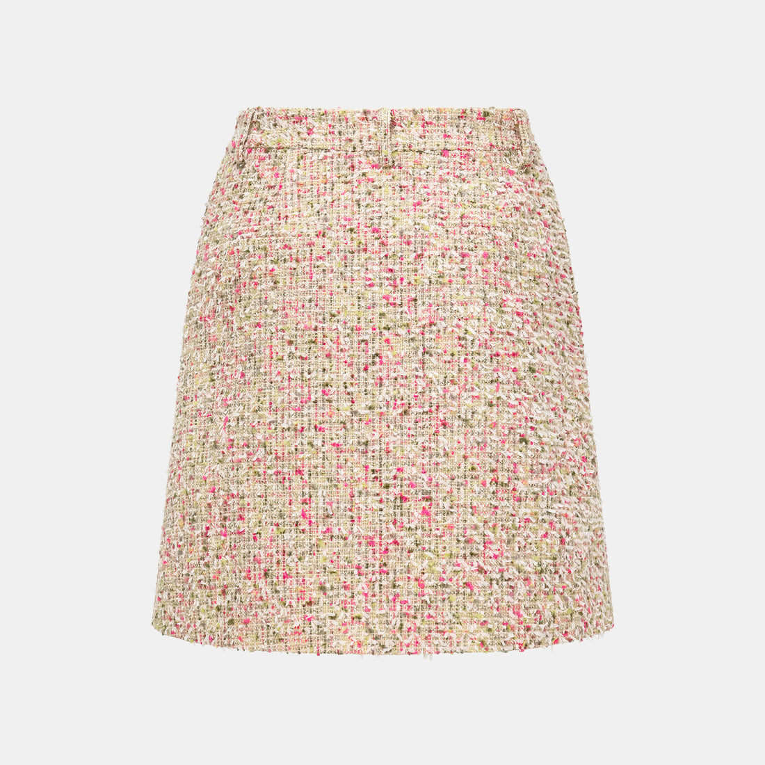 "Chelsea Citywalk" Tweed A-line Skirt - Monet Garden