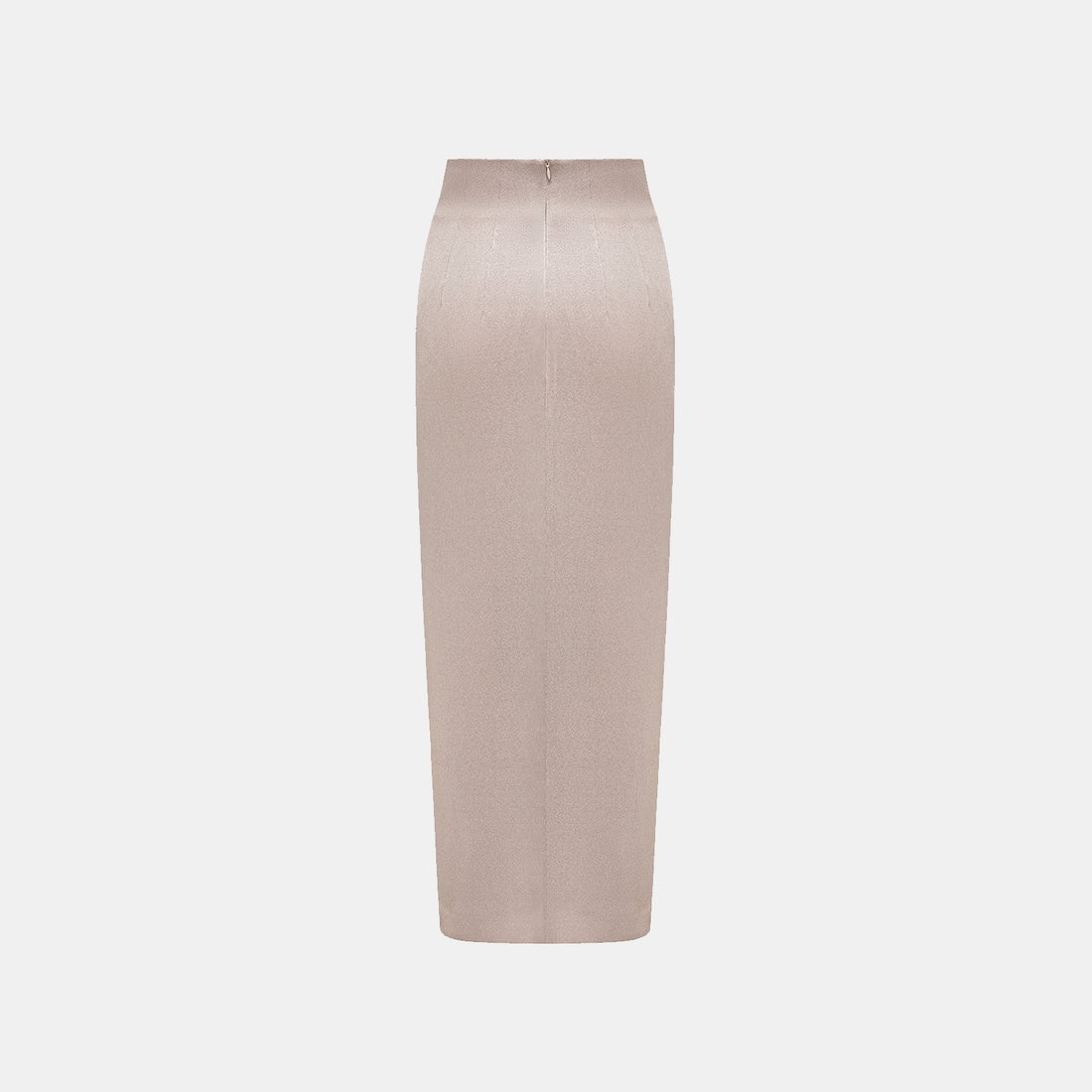 'Easy Go Chic' acetate pencil skirt — Coffee