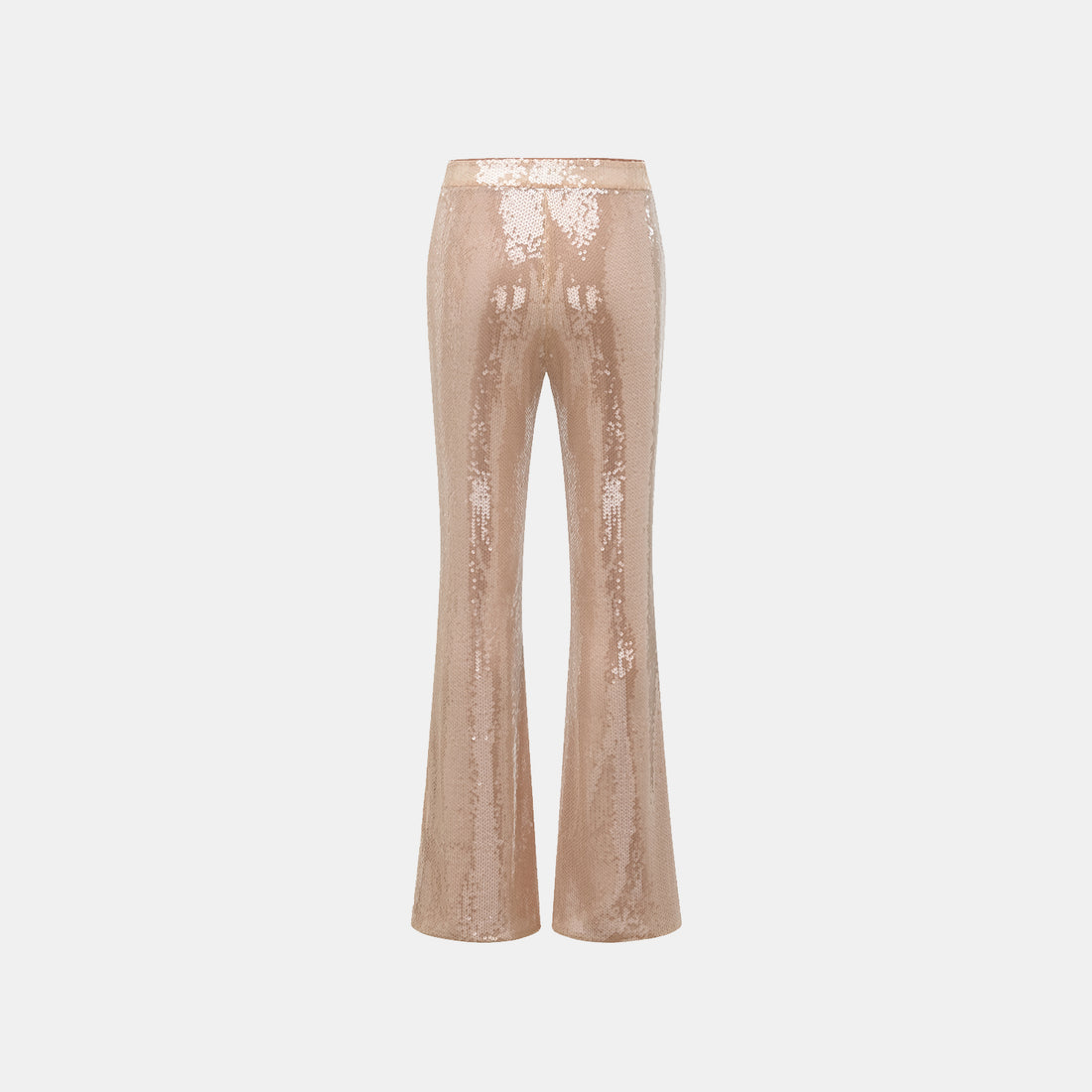 “Daytime Party.” Shimmering Flared Pants